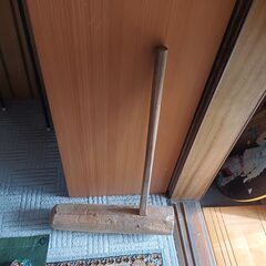 【無料】木製の杵◆正月用や餅つきイベントに！伝統的な一品