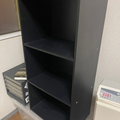 カラーボックス黒　