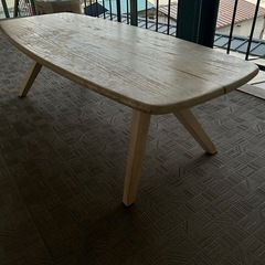 WTW MONTAUK COFFEE TABLE サーフボード型 テーブルの画像