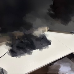 L字デスク ホワイト 美品の画像