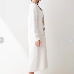 ジェラートピケ【Steiff】 パウダージャガードワンピースの画像