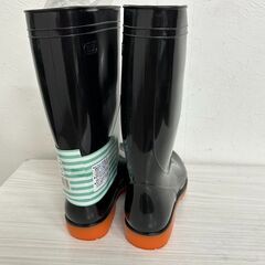 新品　未使用品　喜多　耐油長靴　　ブラック　25.5　レインシューズ　FG773の画像