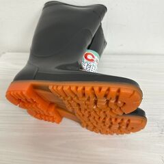 新品　未使用　喜多　耐油長靴　　ブラック　24.5　レインシューズの画像