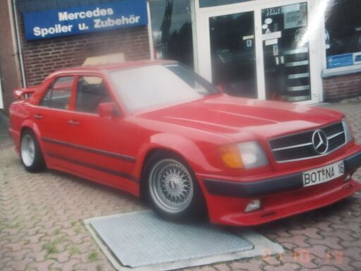 ベンツ190E-16Vエンジン塔載コンプリート車制作販売