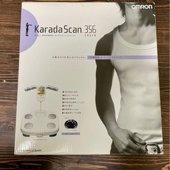 体重計　
OMRON  Karada Scan 356(オムロンからだスキャン)の画像