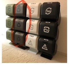 三段ゴミ箱