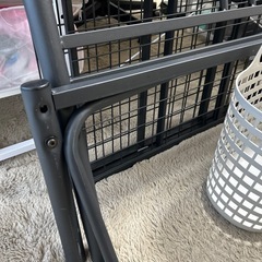 シングル　パイプベッドの画像