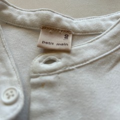 petit main ロンパース80サイズの画像
