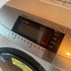 HITACHI ドラム式洗濯機　の画像