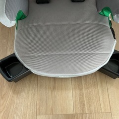 美品　　R129対応ジュニアシート　アップリカライドクルーグレーApricaの画像