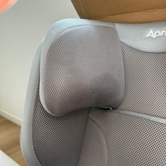 美品　　R129対応ジュニアシート　アップリカライドクルーグレーApricaの画像