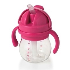 OXO Tot オクソートット グロウ・ハンドル付ストローカップ...