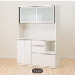 【美品/ジャンク品】10万円超え食器棚の画像