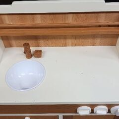値引き中【子供用】お洒落な木製ミニキッチンの画像