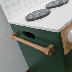 商談中 おままごとキッチン　木製　おまけ付きの画像