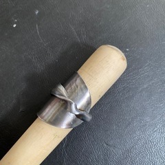 ハンドメイドリング　シルバーアクセサリー　スプーンリング　手作り指輪