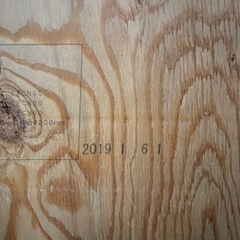  f●■合板/構造用合板【12×910×1750〜1760mm-在庫7枚】１枚900円の画像