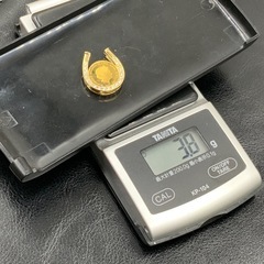 ツバルホース　馬蹄ペンダント　3.8g K24 K18の画像