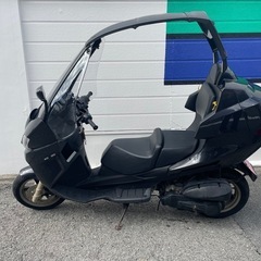 アディバ　AD200 不動　屋根付き　低走行　バッテリー新品　プラグ新品　イグニッションコイル新品　整備済み アディバAD200 不動屋根付き低走行バッテリー新品プラグ新品