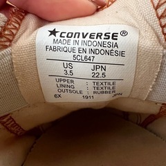 【22.5cm】コンバース　all star スリッポンの画像