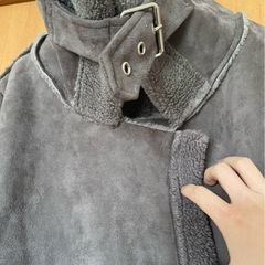 　S 韓国風冬ふわふわ極暖ダウンコートの画像