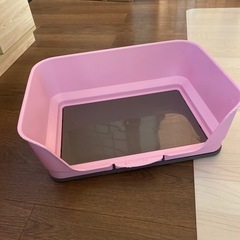 ペット用⭐︎トイレ【傷あり】ほぼ未使用の画像