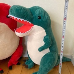 恐竜ぬいぐるみ　恐竜時代　２つセットの画像
