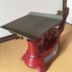 秤（はかり）【昭和レトロ】の画像
