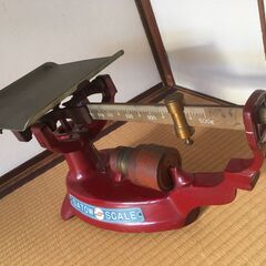 秤（はかり）【昭和レトロ】の画像