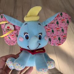 値下げダンボ　ベビーカー用ぬいぐるみ