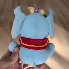 値下げダンボ　ベビーカー用ぬいぐるみの画像