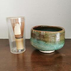 抹茶茶椀と茶筅