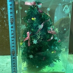クリスマス　置物　ライト付きの画像