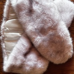 成人式のファーの画像