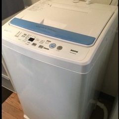 洗濯機　無料　（ご自身で運んでいただける方のみ）