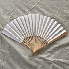 扇子　ミッキーマウス柄の画像
