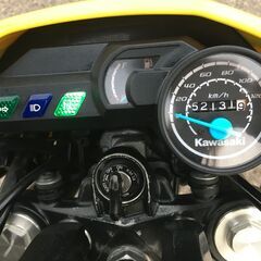 福山市 瀬戸町 カワサキ Dトラッカー150 LX150H 実動 書付 吹け上がり良好 タイヤバリ山 通勤快速 モタード ツーリング ジムカーナカスタムにもの画像