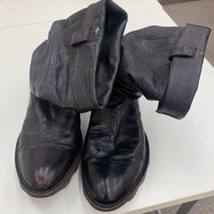 DIESEL 革ブーツの画像