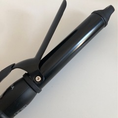 【中古品】SALONIA サロニア ヘアアイロン コテ32mm SL-008AB ブラック ヘアケア用品 美容家電の画像