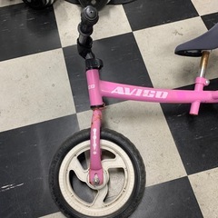 ジャンク AVIGO キックバイク　キッズ　バランスバイク値下げの画像