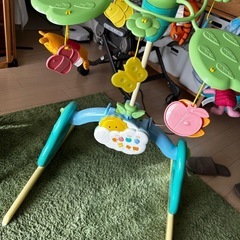 くまのプーさん　えらべる回転6wayジムにへんしんメリー