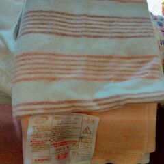 わけあり洗える電気しき毛布あげますの画像