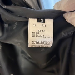 BALMAN羊革トレンチコートの画像