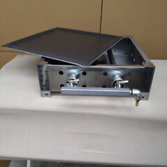 幅450mm　プロパンガス用　鉄板焼き　グリラー　少スペースにの画像