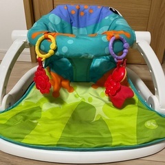 Fisher-Price フィッシャープライス　ベビーチェア カエルデザインの画像