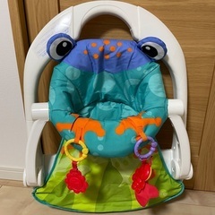 Fisher-Price フィッシャープライス　ベビーチェア カエルデザインの画像