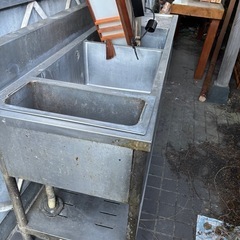 ステンレス流しをお譲りします。
の画像