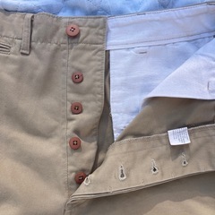 ブレンツ　BRENTS ベージュ チノパン コットンの画像