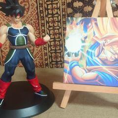 ドラゴンボールフィギュア＆キャンパスボード
