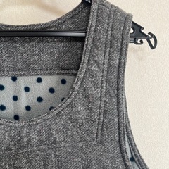 フリース ベスト チョッキ チュニックの画像